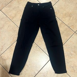 black straight jeans size 4